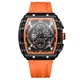 Чоловічий годинник Curren 8442 Black-Orange - зображення 1