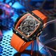 Чоловічий годинник Curren 8442 Black-Orange - зображення 3
