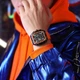 Чоловічий годинник Curren 8442 Black-Orange - зображення 4