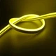 Светодиодная герметичная лента NEON LED 12В JL 2835-120 G IP65 с блоком питания 5м желтый - изображение 4
