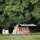 Намет з навісом Naturehike Village CNK2300ZP022, коричневий великий - зображення 10