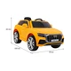 Автомобіль на акумуляторі Audi Q8 Lift, жовтий - изображение 2