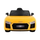 Автомобіль на акумуляторі Audi R8 Spyder, жовтий - изображение 3