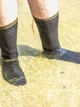 Термошкарпетки водонепроникні зимові вовняні DexShell Trekking DS636S S Зелена смужка - зображення 6