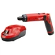 Аккумуляторная отвертка Milwaukee M4 2101-21 с АКБ и Зарядным устройством - изображение 1