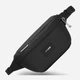 Сумка на пояс бананка тканинна середня Pacsafe GO sling pack 35100130 Чорна (0688334005849) - зображення 1