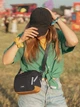 Сумка кросс-боди через плечо женская тканевая маленькая Pacsafe GO crossbody 35105130 Черная (0688334005610) - изображение 2