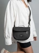 Сумка кросс-боді через плече жіноча тканинна маленька Pacsafe GO Saddle Crossbody 35140130 Чорна (0688334005818) - зображення 3