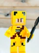 Дитяча ігрова фігурка Minecraft Майнкрафт з зброєю Оцелот з вбудованим годинником - изображение 2