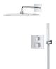Душова система прихованого монтажу Grohe Grohtherm Cube (34868000) - зображення 2