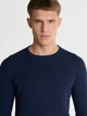 Sweter męski bawełniany Big Star Reylon M Ciemnoniebieski (5900714698843) - obraz 6