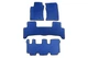 Коврики EVA (3 ряда, Синие) для Toyota Land Cruiser Prado 120 2002-2009 гг - изображение 1