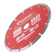 Диск відрізний сегментний алмазний, 180мм, 22-24% INTERTOOL CT-1009 - зображення 3