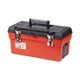 Ящик для інструменту з металевими замками, 16", 396*216*164 мм INTERTOOL BX-1116 - зображення 1