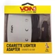 Разветвитель прикуривателя VOIN 3 выхода + 1USB 2400 mA 12/24V SC-3005 провод - изображение 2