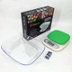 Весы кухонные DOMOTEC MS-125 Plastic, точные кухонные весы, весы для взвешивания продуктов. Цвет: зеленый - зображення 11