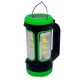 Кемпинговый фонарь XBL 818C-3W+COB, Фонарик аккумуляторный кемпинговый, Фонарь-светильник. Цвет: зеленый - изображение 3