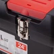 Ящик для инструментов с металлическими замками 24" 610*255*251 мм INTERTOOL BX-1024 - изображение 3