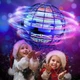 Летающий шар спиннер светящийся FlyNova Pro Gyrosphere игрушка мяч бумеранг, игрушка летающий шар - изображение 2