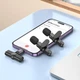 Бездротовий петличний мікрофон Borofone BFKI2 Twin Type-C/Lightning для телефону нагрудний мікрофон петличка для блогера - зображення 5