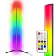 Напольная угловая LED лампа 120 cm торшер MKC 19 с пультом управления - изображение 1