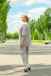 Літній костюм трійка PaniFani 54 сірий софт (13) - изображение 3