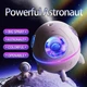 Зволожувач повітря ультразвуковий Space Capsule Humidifier космонавт - зображення 4