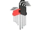 Набор ключей Torx Г-образных YATO YT-0511: Cr-V, Т10-Т50, 9 шт. - изображение 2