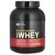 Протеин сывороточный изолят Вей Голд Стандарт Оптимум Нутришн / Optimum Nutrition Whey Gold Standard 100% 2.3 kg strawberry banana - изображение 1