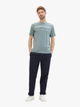 Футболка Tom Tailor T-SHIRT WITH A LOGO PRIN XXL Блакитний 1040988-27475 - изображение 4