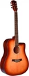 Акустическая гитара Alfabeto Solid-RT (3 Tone Sunburst) + чехол - изображение 1