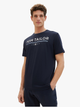 Футболка Tom Tailor T-SHIRT WITH A LOGO PRIN S Темно-синій 1040988-10668 - изображение 1