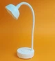 Профессиональная аккумуляторная LED+UV лампа - фонарик для маникюра и наращивания ногтей 12 LED 24 W белая сенсорная - изображение 1