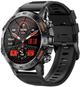 Мужские часы Uwatch Melanda Smart Delta K52 Black Rubber, 2 ремешка - изображение 1