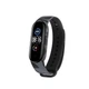 Силіконовий ремінець MRK для фітнес браслета Xiaomi Mi Band 6/5 з малюнком камуфляж сіро-чорний (mrk3095) - зображення 3