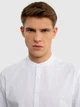 Сорочка бавовняна чоловіча Big Star Janer XL Біла (5900714716318) - зображення 6
