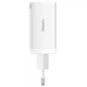 Зарядний пристрій Baseus GaN5 Pro 2C+U 65W + кабель (Type-C to Type-C 100W (1m)) White (CCGP120202) - зображення 3
