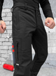 Тактические штаны софтшел combat black XXL - изображение 5