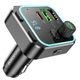 АЗП FM модулятор Borofone BC53 Highway PD20W+QC3.0 Black - зображення 1