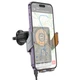 Автотримач з БЗП Hoco HW7 Transparent Discovery Edition (air outlet) Metal gray - изображение 2
