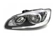 Фара передняя слева кузова водительская Depo Левая LED для Volvo S60/V60 13 для автомобилей с регулировкой фар с ближним светом для правостороннего движения электрическая регулировка высоты фар с включенным двигателем (Al) - изображение 1