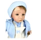 Лялька-пупс вінілова Magic Baby 12029 Блакитний - зображення 2