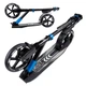 Двухколесный самокат Best Scooter 75186 складной, с амортизатором колес, ножной тормоз, черный - изображение 6