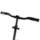 Двухколесный самокат Best Scooter 93427 складной, с амортизатором колес, ножной тормоз, черный - изображение 4