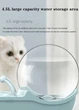 Автоматический фонтан для кошек и собак USB 4,5 л. 152 унции LY-470 , Поилка для животных&nbsp;в стиле улитки - изображение 3