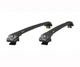 Багажник на рейлинги Turtle AIR 1 Subaru OUTBACK 2003-2009 Черный - изображение 1
