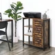 Комод у стилі loft із ящиками KidsbunkBed 81 x 70 x 30 см колір чорний коричневий - зображення 1