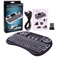 Клавиатура для телевизора KEYBOARD беспроводная с подсветкой (Через USB адаптер) Черная (893391) - изображение 1
