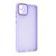 Чехол Fiji Lens для Samsung Galaxy A05 (A055) бампер матовый с защитой блока камер Violet - изображение 1