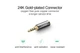 Перехідник UGREEN аудіо 3.5 mm штекер to 2.5 mm роз'єм Black (20502) - зображення 2